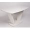 Стол обеденный раздвижной Вегас Пластик белый глянец, фото 