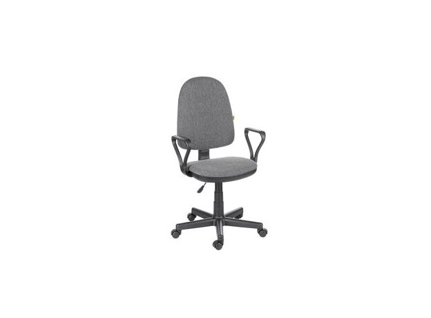 Кресло компьютерное Престиж серый, фото 